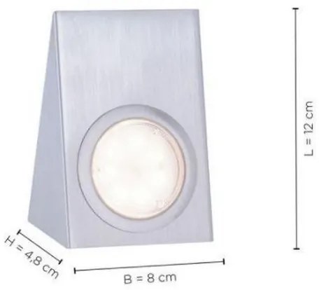 Leuchten Direkt 84111-55-3 - KÉSZLET 3x LED Bútorvilágítás THEO LED/3,6W/230V