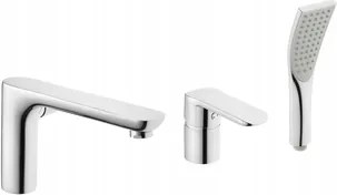 Invena Kádtöltő Csaptelep 3 Lyukú Siros, Króm