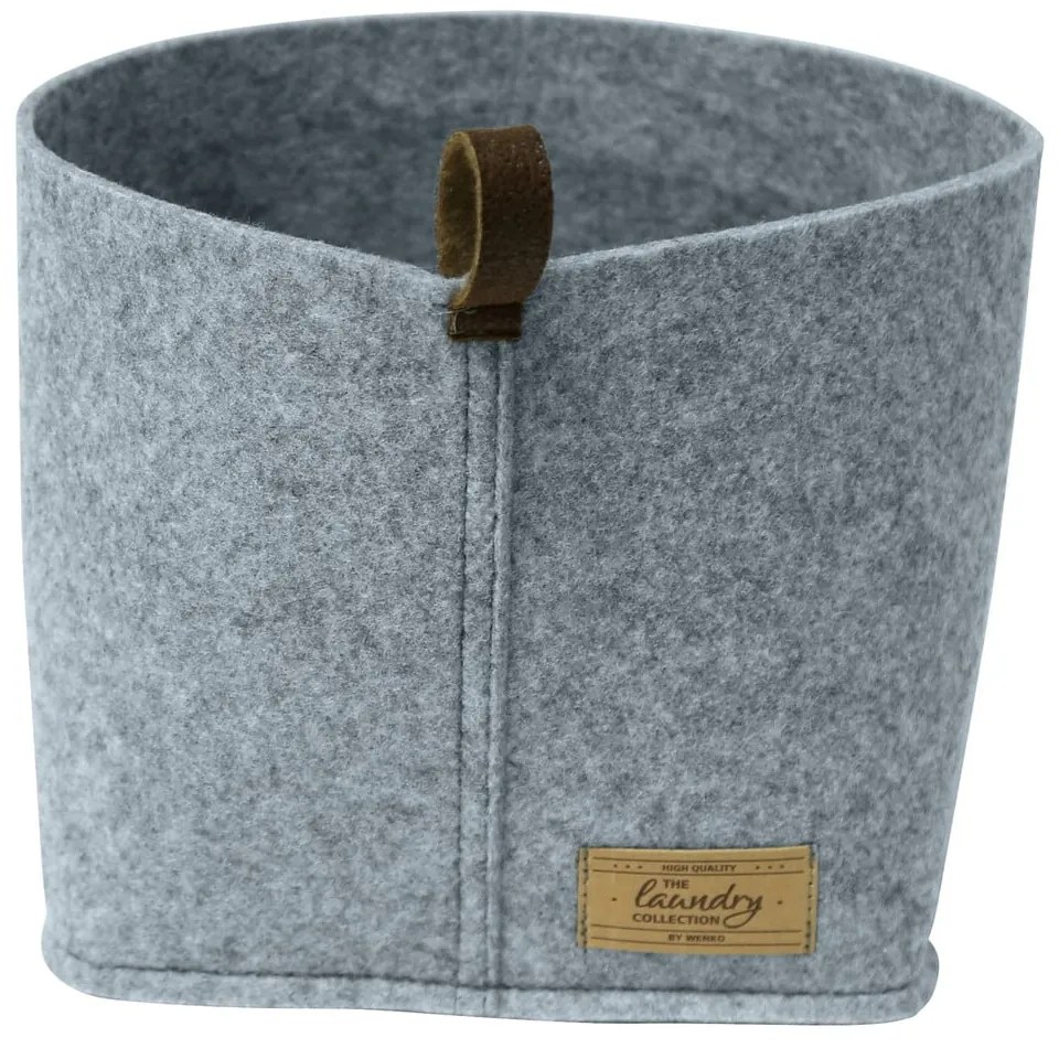 Felt szürke textil rendszerező, 18 x 12 cm - Wenko