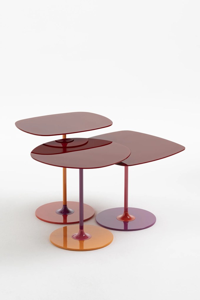 Oldalasztal THIERRY, garnitúra 40+45+50 cm - Kartell