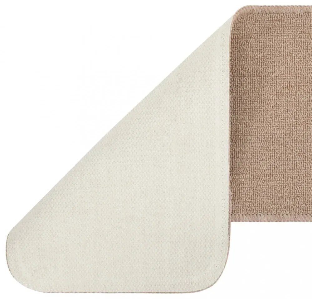 15 db bézs négyszögű csúszásmentes lépcsőszőnyeg 75 x 20 cm