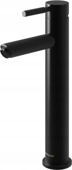 Álló mosdó csaptelep Kohlman Roxin Black fekete QB170RB