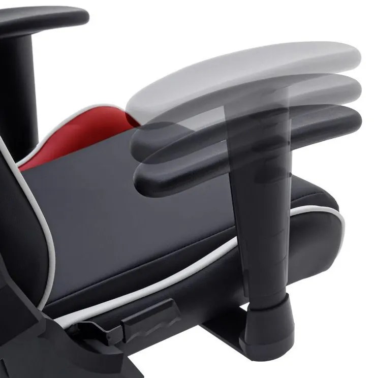 DX Racer forgószék P188 piros fekete