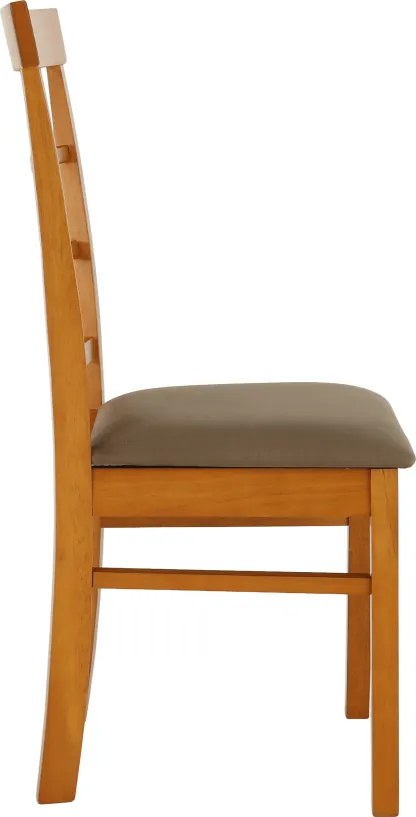 Szék, cseresznye/bézsbarna, GRID NEW