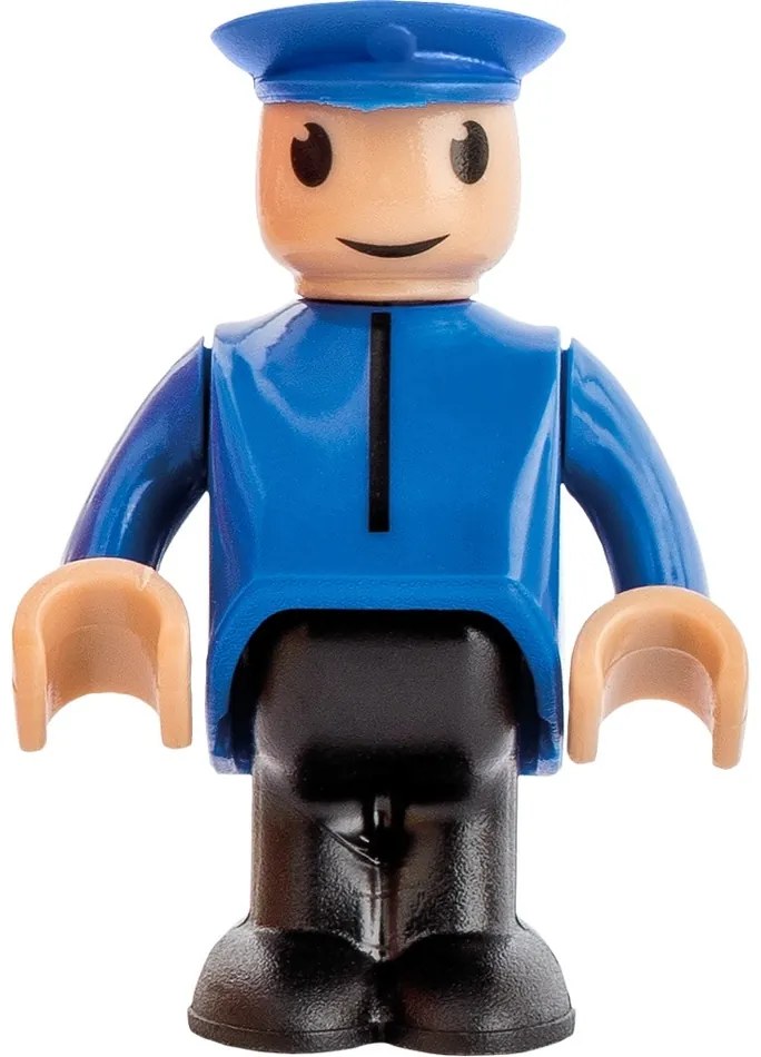 Woody Modern villanymotor a vasúti pályára, zöld