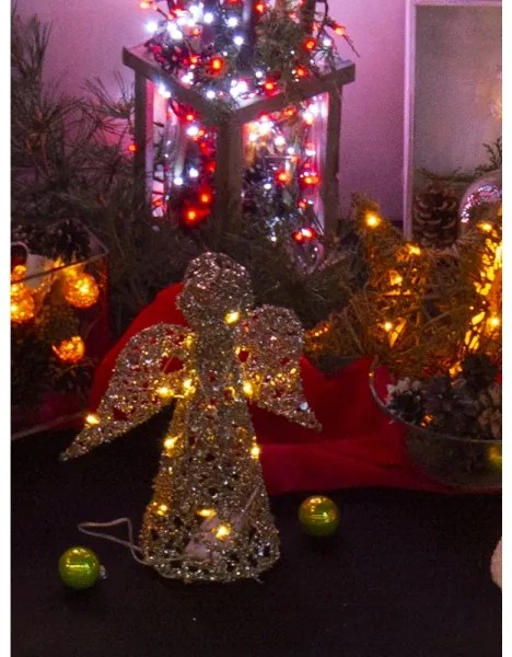 Retlux - LED Karácsonyi dekoráció LED/2xAA angyal