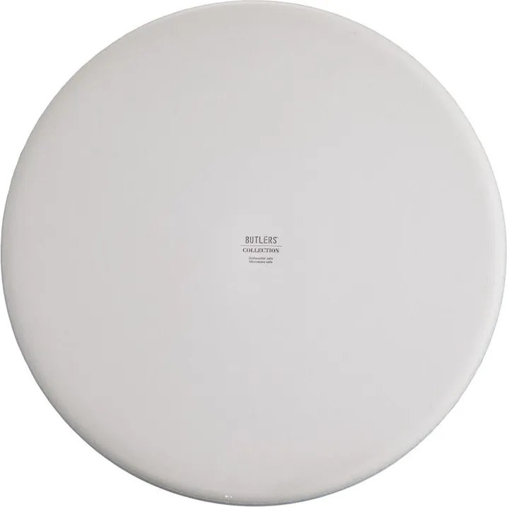 CASA NOVA lapos tányér Ø27cm, 4 db-os készlet, világosszürke