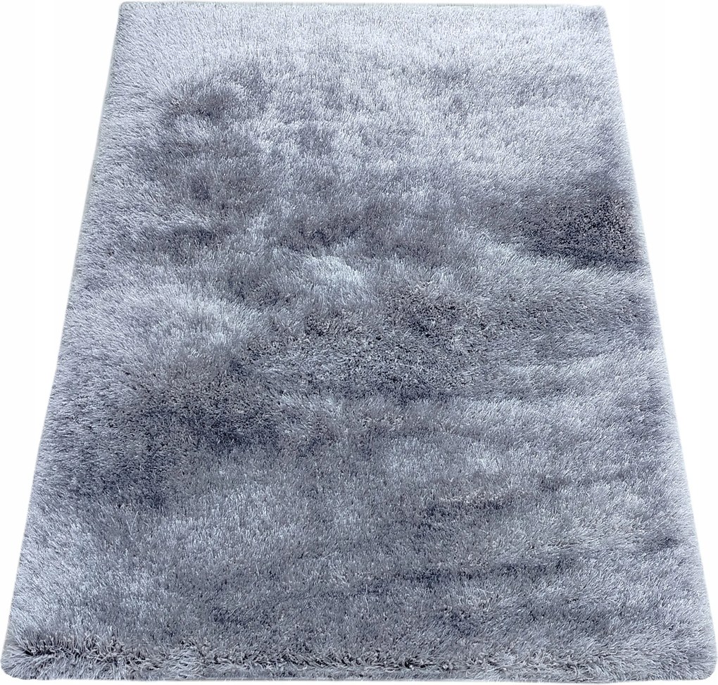 Szőnyeg 200x290 Hálószoba Nappaliba Shaggy Szürke Felső