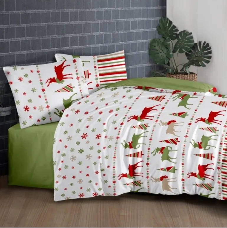EMI Merris karácsonyi pamut ágyneműhuzat