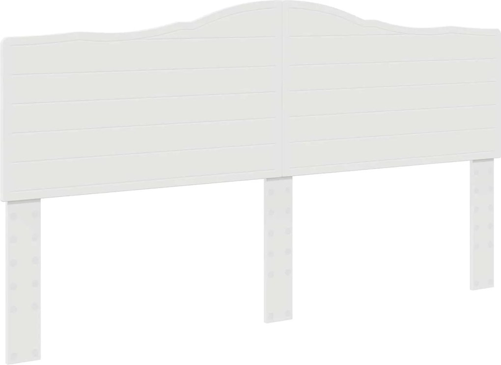 vidaXL Fejtámla Fehér 200 cm Faanyag