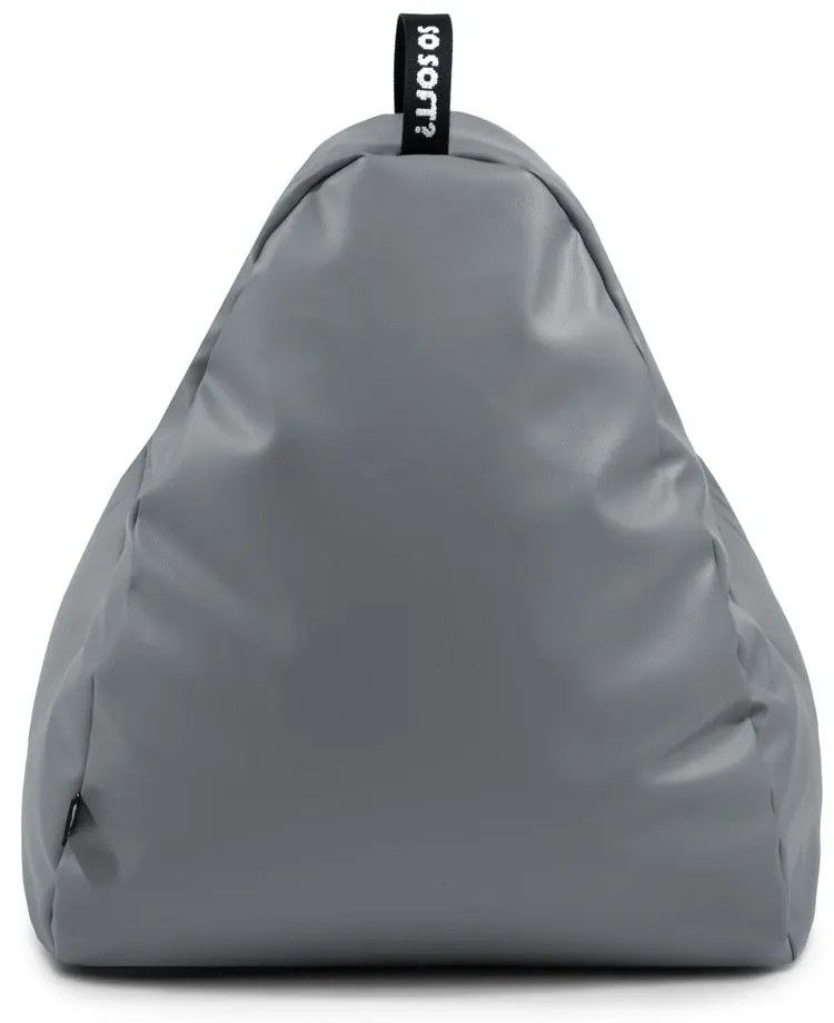 Bézs bőrutánzat babzsákfotel Chill XXL – So Soft?