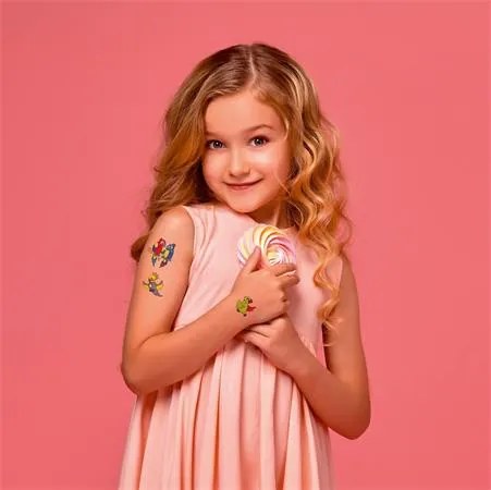 Matrica, tetoválás, 1 ív, 76x120 mm, AVERY ZWECKFORM, Z-Design No.56762, madarak (AY56762)