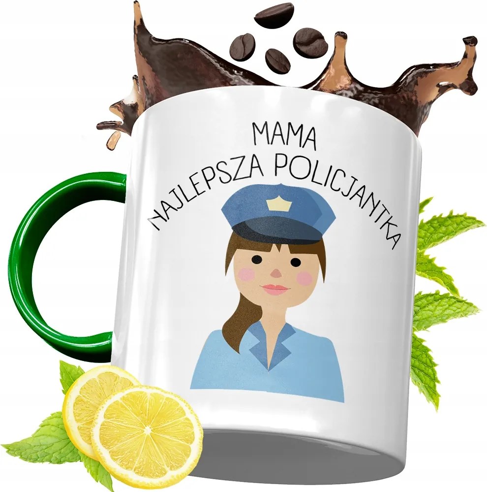 Zöld Bögre Anyukáknak Születésnapi Ajándék fényképes nyomtatással