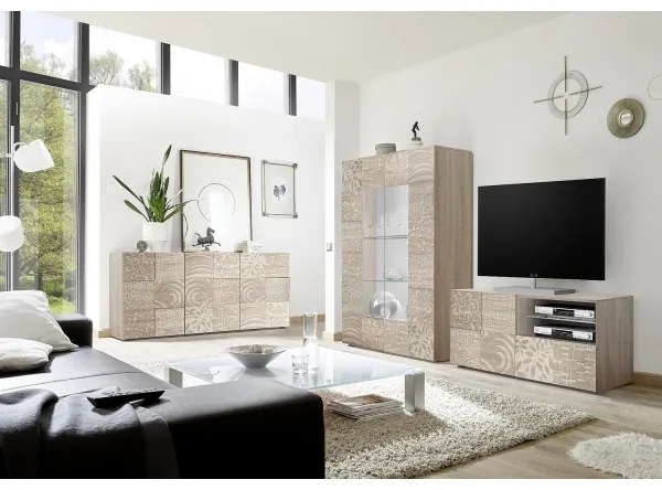 ARIA TV-szekrény sonoma tölgy