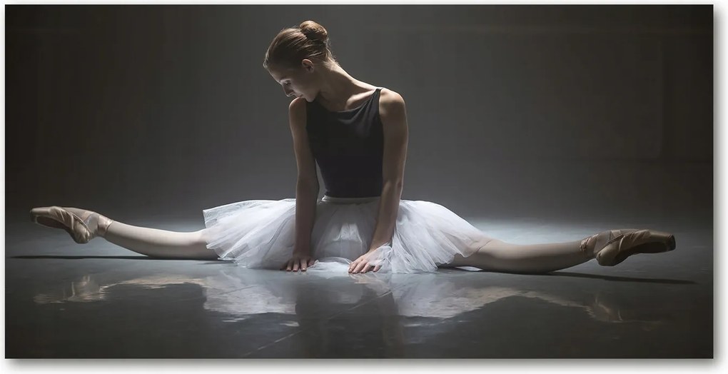 Fotó kép edzett üveg balerina 140x70
