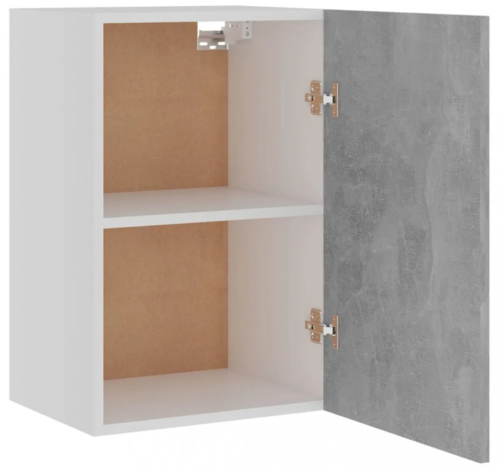 “Lyon” betonszürke szerelt fa függő szekrény 39,5 x 31 x 60 cm