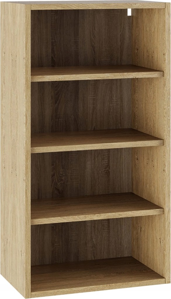 Tölgyfa korpusz kő felső konyhaszekrény 50/92 tartozékokkal