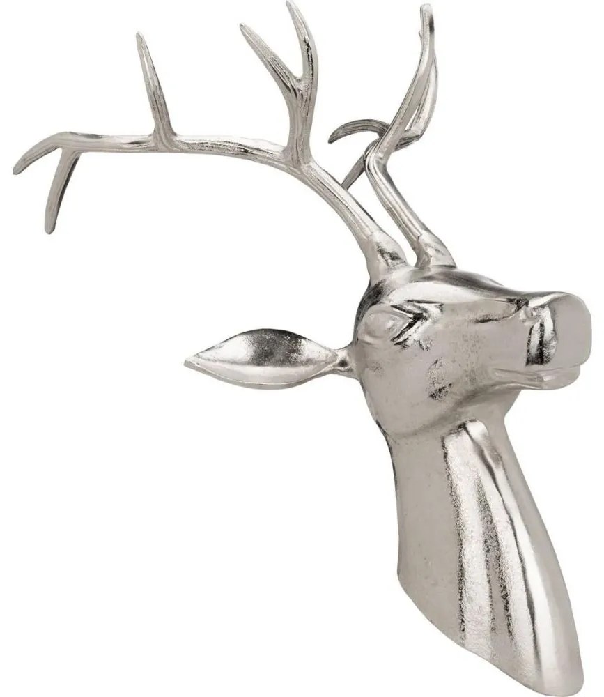 Eglo 426021 - Fali dekoráció BRAAWE 57x37 cm szarvas/ezüst