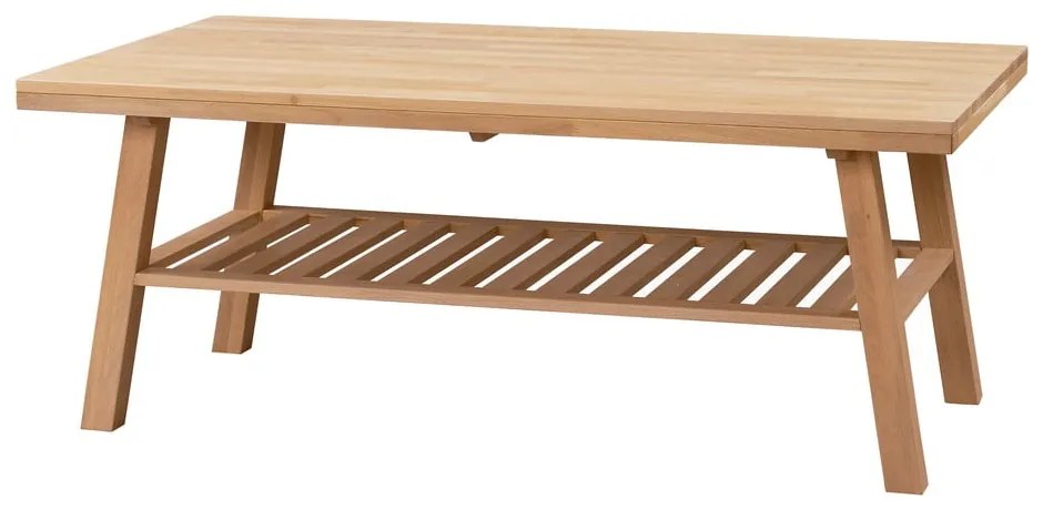 Brooklyn dohányzóasztal csiszolt tölgyfából, 130 x 75 cm - Rowico