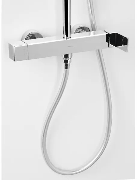 Sapho - Zuhanyszett csapteleppel CUBEMIX fényes króm