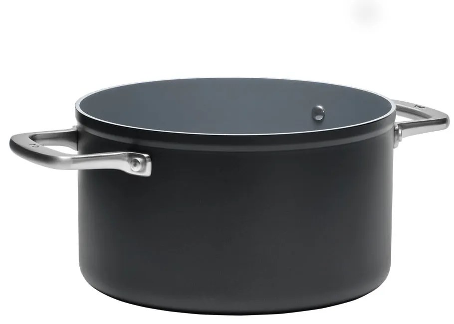 Indukciós tűzhelyhez alkalmas edény fedővel-kerámia felülettel 5,5 l Meda 3.0 – FABINI