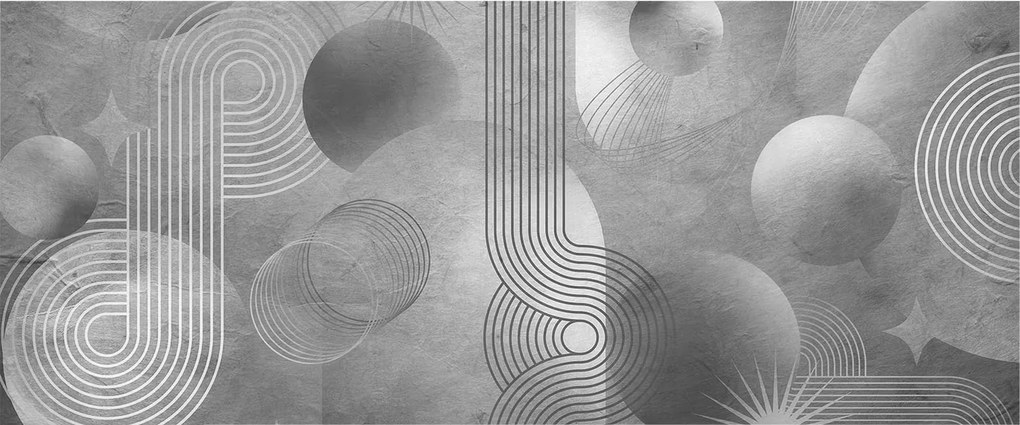 Fotótapéta Flizelina falra 3D Loft Absztrakt elegancia 250x104 Ragasztó