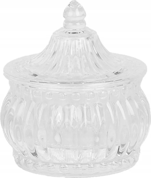 Üvegdoboz fedővel Chiel 10x11 cm