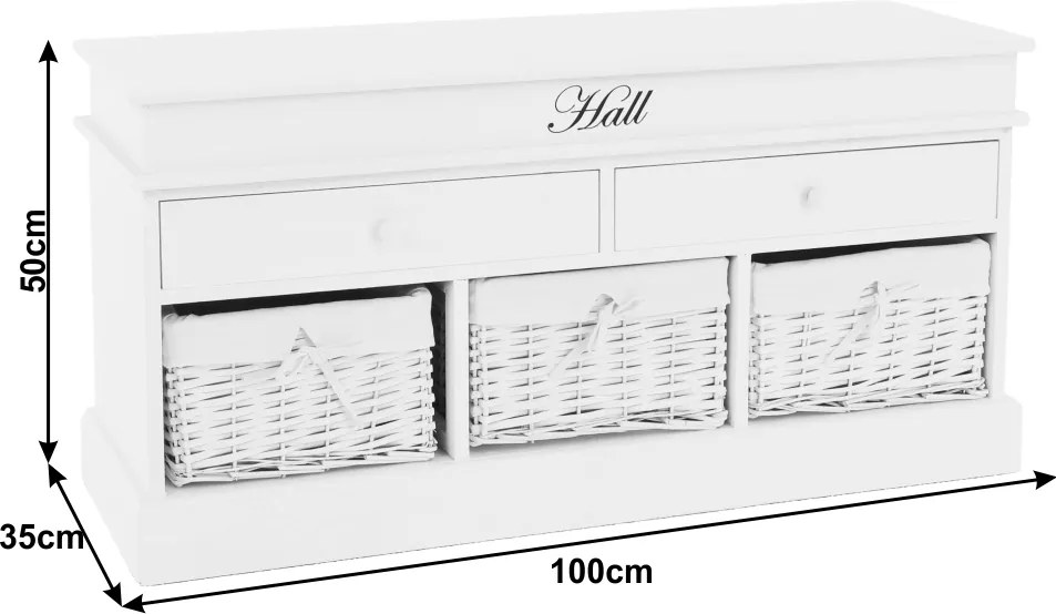 Lóca rakodótérrel, fehér, BLANCO SY1232