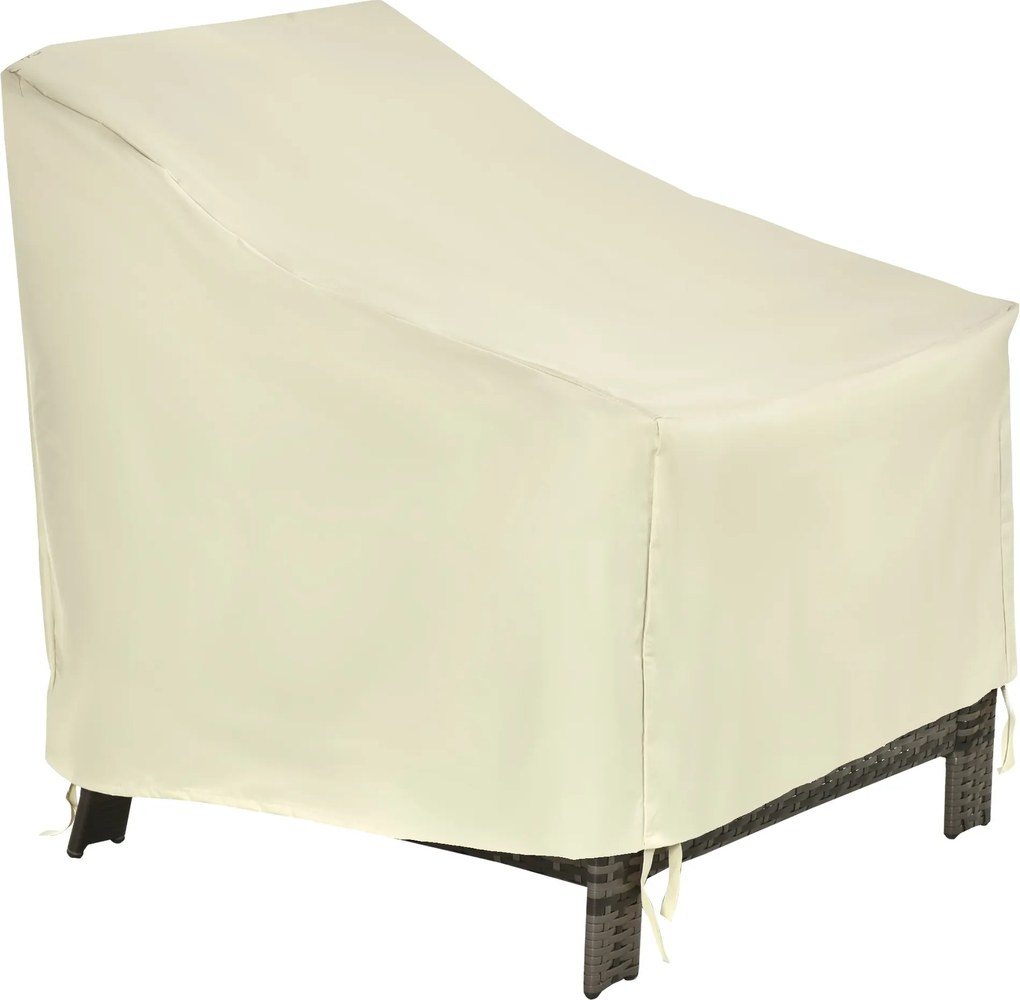 Outsunny védőhuzat kerti bútorokhoz - Vízálló, kültéri kertvédelem eső és nap ellen 68x87x77cm 600D Oxford szövet | Aosom