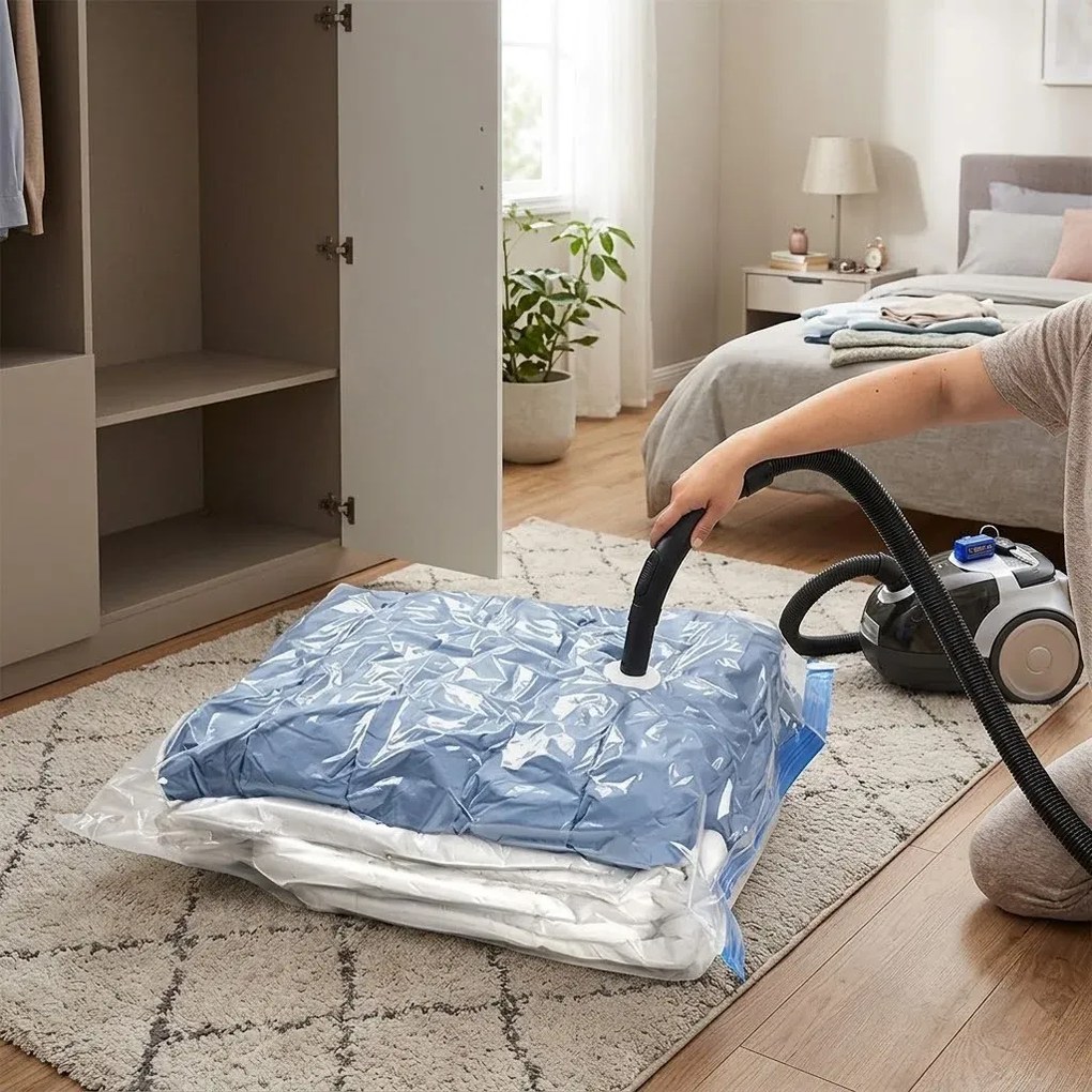 Zaparkorun Vákuum zacskó a szezonális ruha tárolására - 80 x 110cm