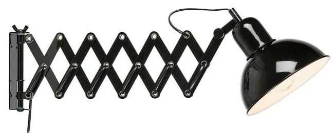 Fekete fali lámpa Riggs – Markslöjd