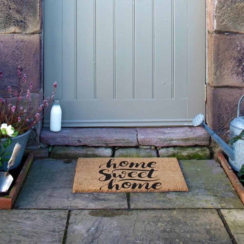 Kókuszrost lábtörlő 40x60 cm Home Sweet Home – Artsy Doormats