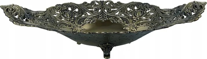 Patera tál régi arany fém bevonattal