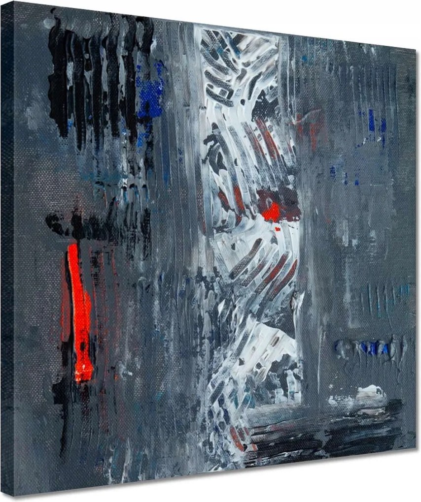 Festmények 30x30 Absztrakt Rózsa