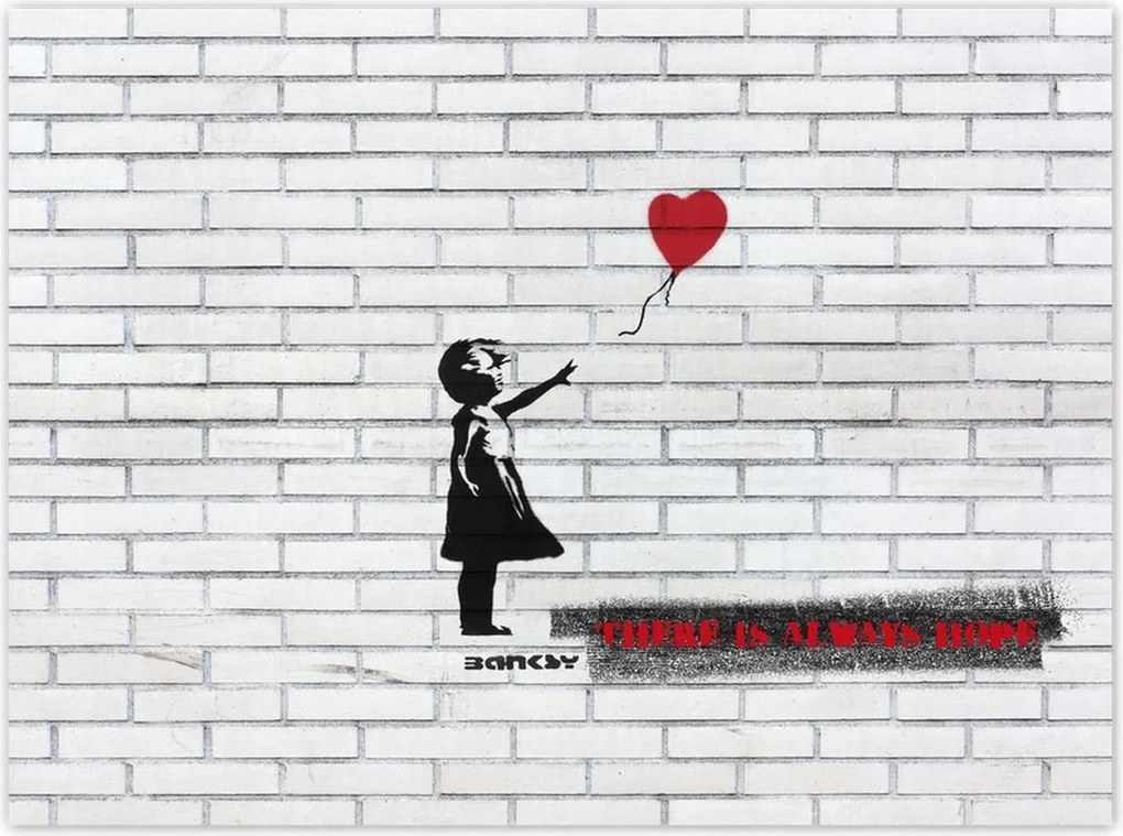 Poszterek 135x100 Theres always hope Banksy