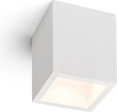 RENDL R11957 JACK SQ Kocka Mennyezeti Lámpa Gipsz IP20