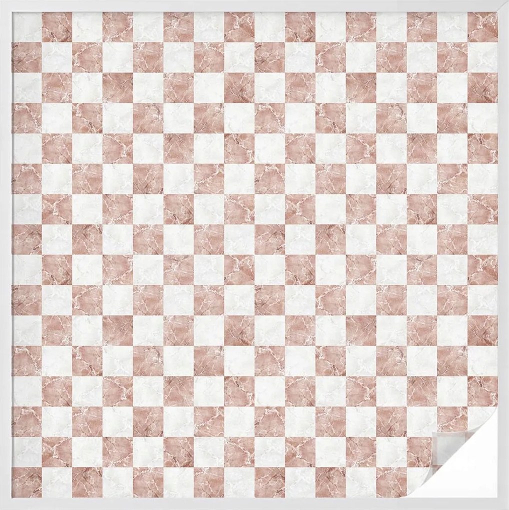 Szélvédőfólia Adatvédelem Klasszikus sakktábla 100x100 cm