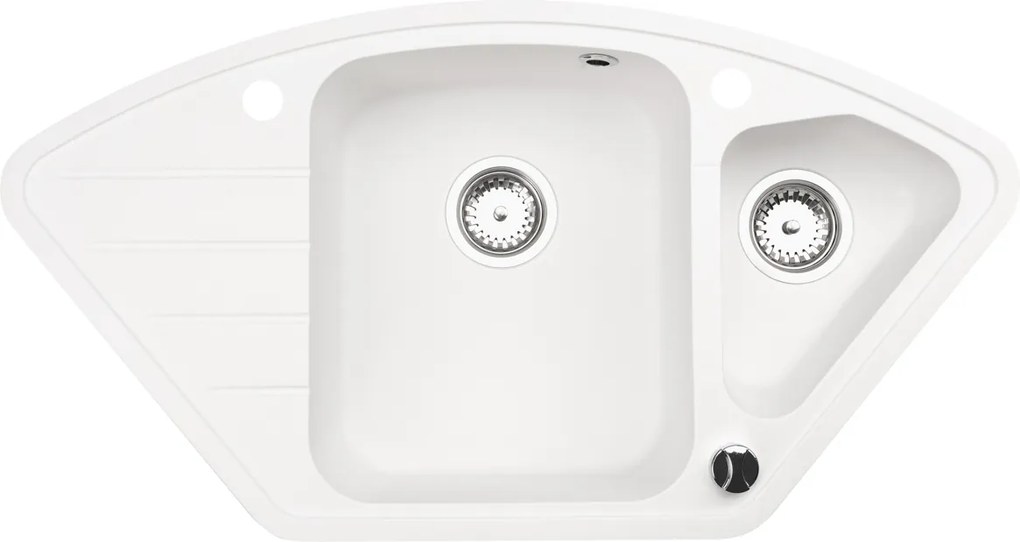 Gránit Mosogató Merkúr sarok mosogató másfélkamrás sarok