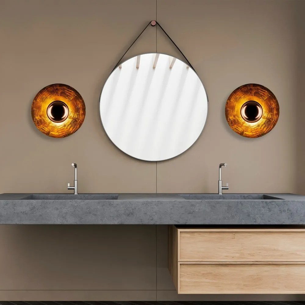 Rézszínű fali lámpa Kurt – Opviq lights