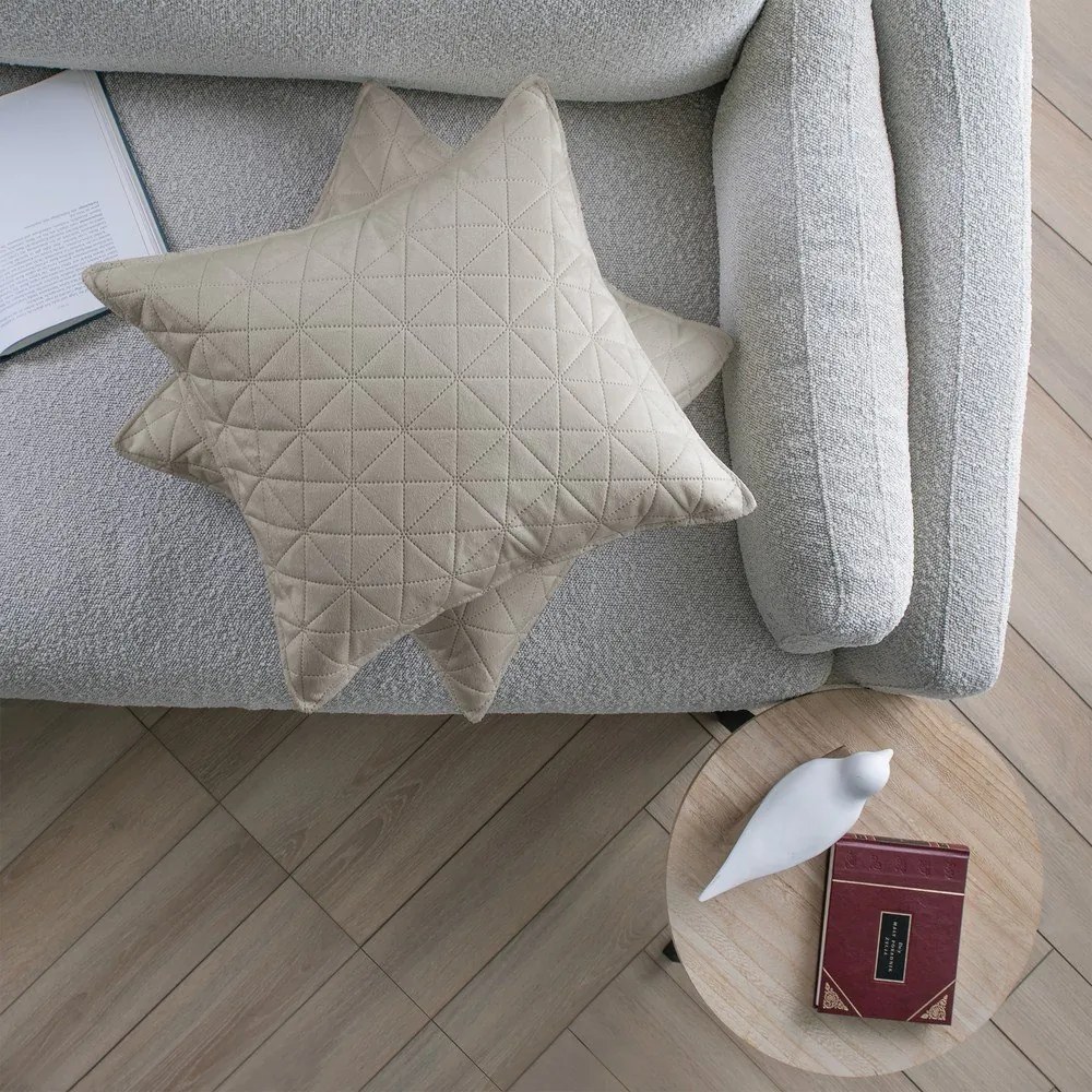 Bársony párnahuzat szett 2 db-os 45x45 cm Laila – Restilo