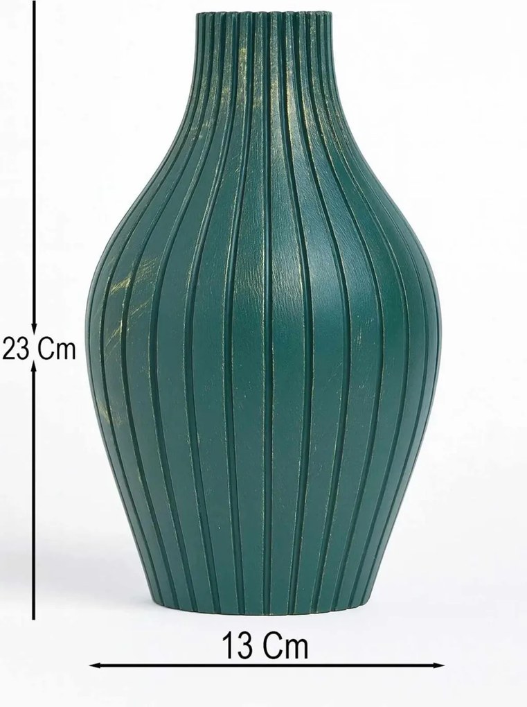 Melenia kerámia váza, Ø13 cm
