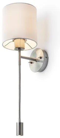 RED - Design Rendl - R10580 - VERSA LED fali lámpa 1xE27/42W/230V + LED/3W