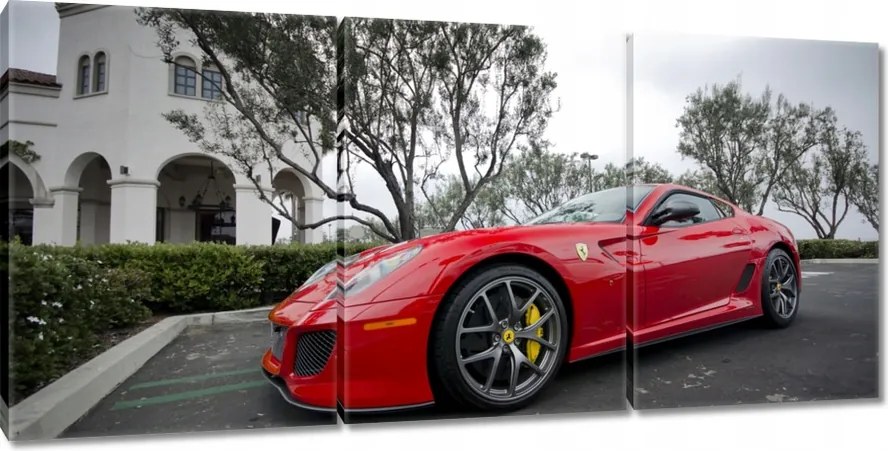 Vászonkép 150x70 Vörös Ferarri