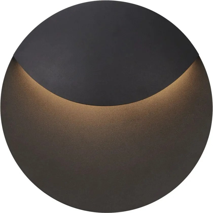 NORDLUX 2418251003 VALOPIN Modern Kültéri Fali Lámpa Fekete LED IP54