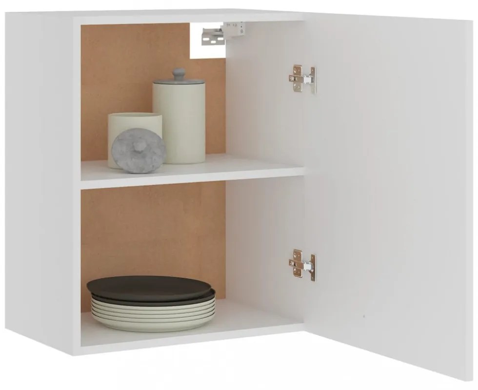 “Lyon” fehér szerelt fa függő szekrény 50 x 31 x 60 cm