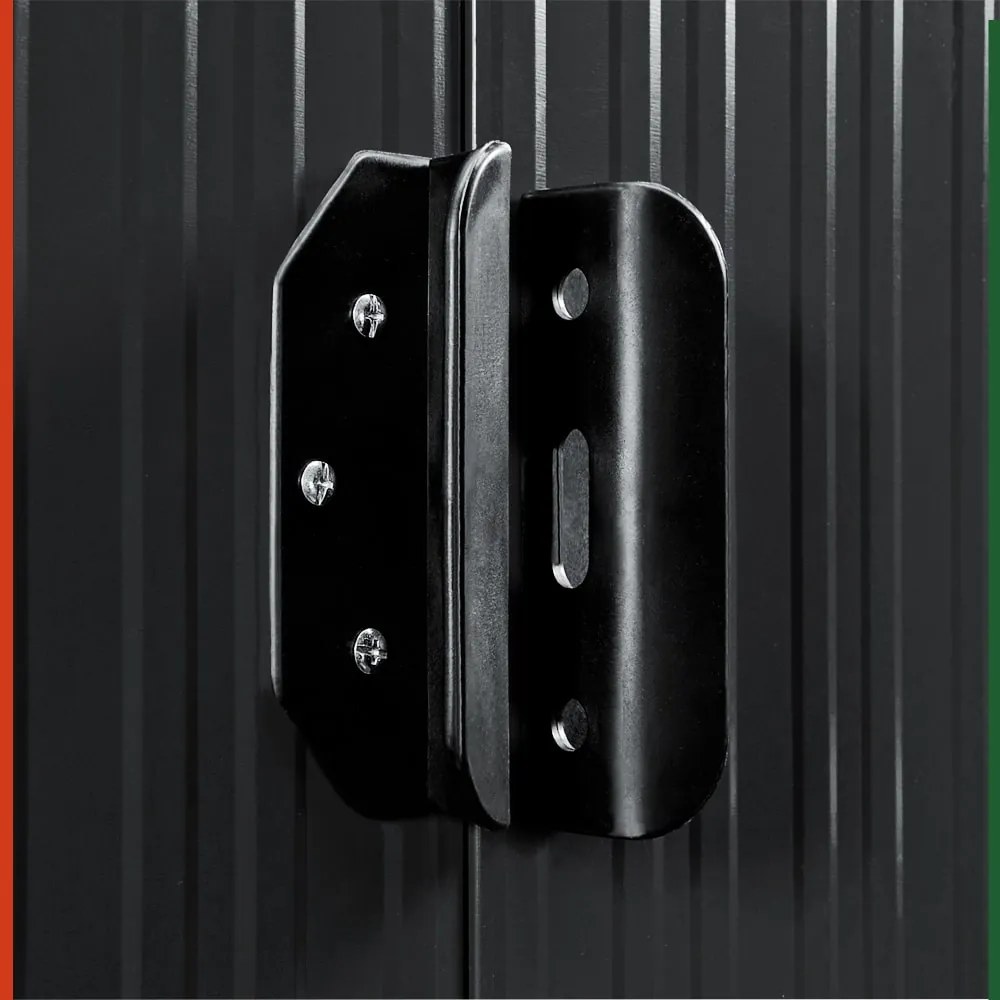 Kerti szerszámtároló ház XL, 196x132x188cm, antracit Gardebruk