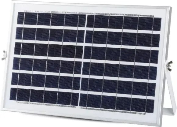 LED állítható fényerejű napelemes reflektor 12W/3,2V 6000K IP65 + DO