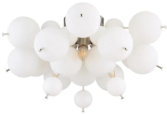 Globo 15633DO - Felületre szerelhető csillár UDO 3xE14/25W/230V átm. 55 cm fehér
