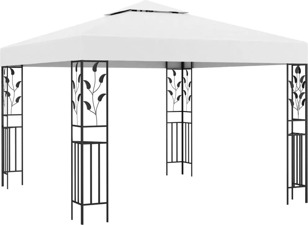 vidaXL fehér pavilon 3 x 3 m 180 g/m²