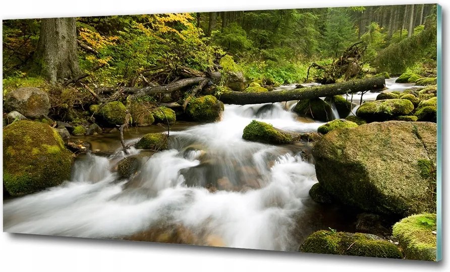 Fotó üvegkép Plitvicei-tavak 100x70